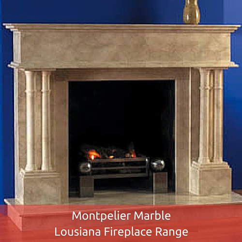 Montpelier Marble Lousiana Fireplace